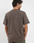 Polera manga corta hombre Mao café Froens