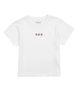 Polera manga corta kids niña blanco