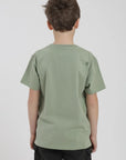 Polera Ovalo Kids verde claro Froens