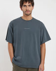 Polera manga corta hombre Oversize azul Froens
