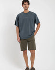 Polera manga corta hombre Oversize azul Froens