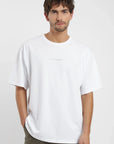 Polera manga corta hombre Oversize blanco Froens