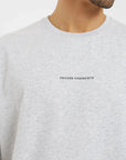 Polera manga corta hombre Oversize gris Froens