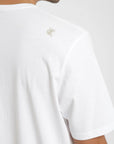 Polera manga corta hombre Plain blanca