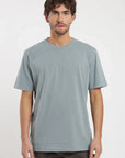 Polera manga corta hombre Plain celeste Froens