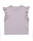 Polera manga corta kids Vuelos lila