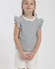 Polera Vuelos Kids rayas azul Froens