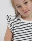 Polera Vuelos Kids rayas azul Froens
