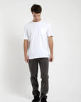 Polera manga corta hombre Bolsillo blanco - Algodón orgánico - Frøens
