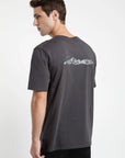 Polera manga corta hombre Views grafito - Algodón orgánico - Frøens