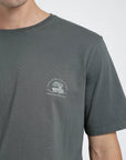 Polera manga corta hombre Traveling verde