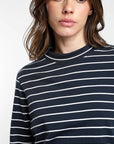 Polera manga larga Palma azul - Algodón orgánico - Frøens