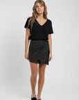 Polera mujer Basic negro - Algodón orgánico - Frøens