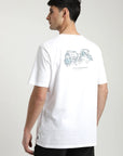 Polera manga corta hombre Bungalow blanco - Algodón orgánico - Frøens