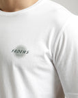 Polera manga corta hombre Sol blanco - Algodón orgánico - Frøens