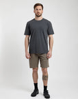 Polera manga corta hombre Bolsillo grafito - Algodón orgánico - Frøens