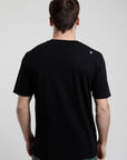 Polera manga corta hombre Sol negro - Algodón orgánico - Frøens