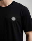 Polera manga corta hombre Sol negro - Algodón orgánico - Frøens