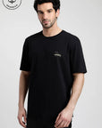 Polera manga corta hombre Roadtrip negro - Algodón orgánico - Frøens
