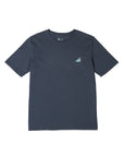 Polera manga corta hombre Oso flojo azul - Algodón orgánico - Frøens