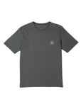 Polera manga corta hombre Traveling verde