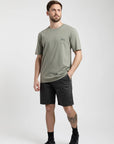 Polera manga corta hombre Roadtrip verde - Algodón orgánico - Frøens