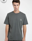 Polera manga corta hombre Traveling verde