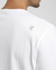 Polera manga corta hombre Plain heavy blanco