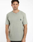 Polera manga corta hombre Tucán verde - Algodón orgánico - Frøens