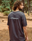 Polera manga corta hombre Views grafito - Algodón orgánico - Frøens