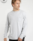 Polera manga larga hombre Bolsillo hielo - Algodón orgánico - Frøens