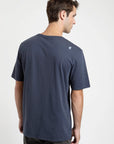 Polera manga corta hombre Oso flojo azul - Algodón orgánico - Frøens