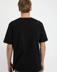 Polera manga corta hombre heavyweight Plain negro
