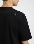 Polera manga corta hombre heavyweight Plain negro
