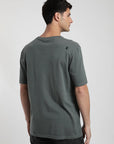 Polera manga corta hombre Punta de lobos verde - Algodón orgánico - Frøens