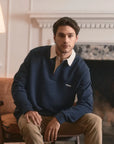 Polerón hombre XVs azul