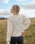 Polerón mujer Valle crudo - Algodón orgánico