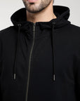 Poleron hombre Texture negro - Frøens