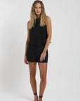Short mujer Bruna negro Froens
