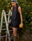 Short mujer Bruna negro