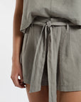 Short mujer Bahía verde - Lino - Frøens