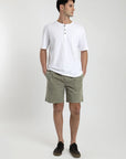 Short hombre Cotelé verde - Algodón orgánico - Frøens