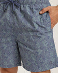 Traje de baño hombre classic tropico azul Froens
