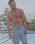 Traje de baño hombre classic sol de mar celeste Froens