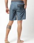 Traje de baño hombre Ramas azul - Poliéster reciclado - Frøens