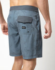 Traje de baño hombre Ramas azul - Poliéster reciclado - Frøens
