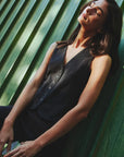 Blusa vest Sandalo negro - Frøens