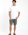 Short hombre Travel gris - Algodón orgánico - Frøens