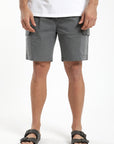Short hombre Travel gris - Algodón orgánico - Frøens