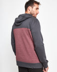 Polerón hombre Hoodie Bahía burdeo